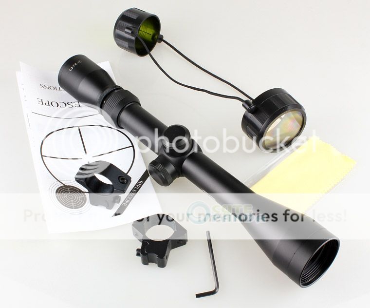 New Tactical Recon 39x40 Rifle Scope Telescope Sight Telescope Rail