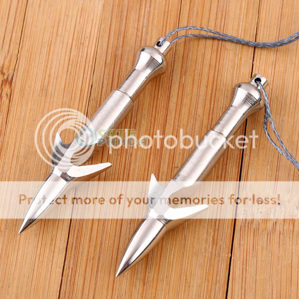 3pcs Fishing Hunting Arrow Broadheads Bowfishing Arrow Head Tips eBay