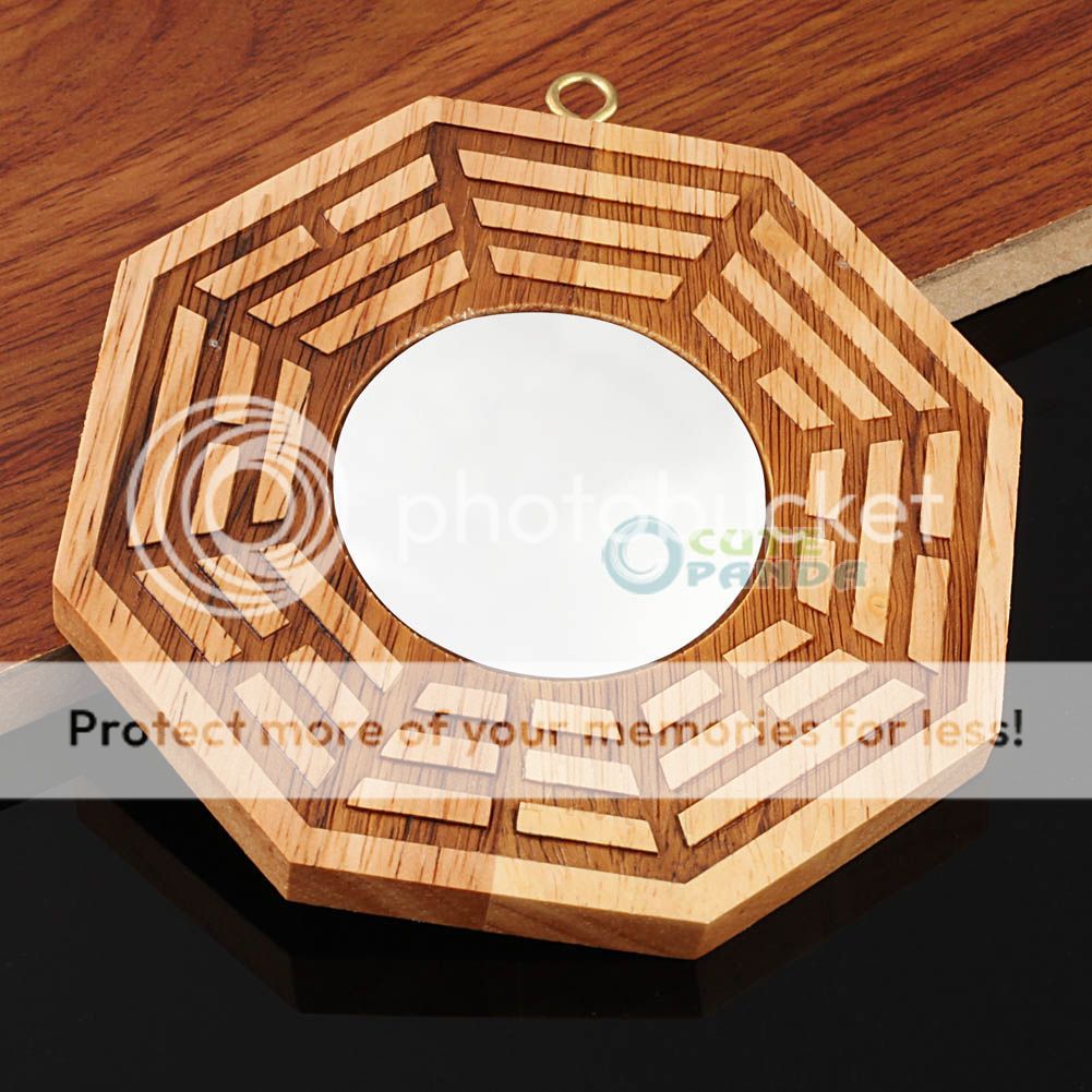 new feng shui peach wood bagua convex mirrors pakua 4 inch new feng shui peach wood bagua convex mirrors pakua 4 inch