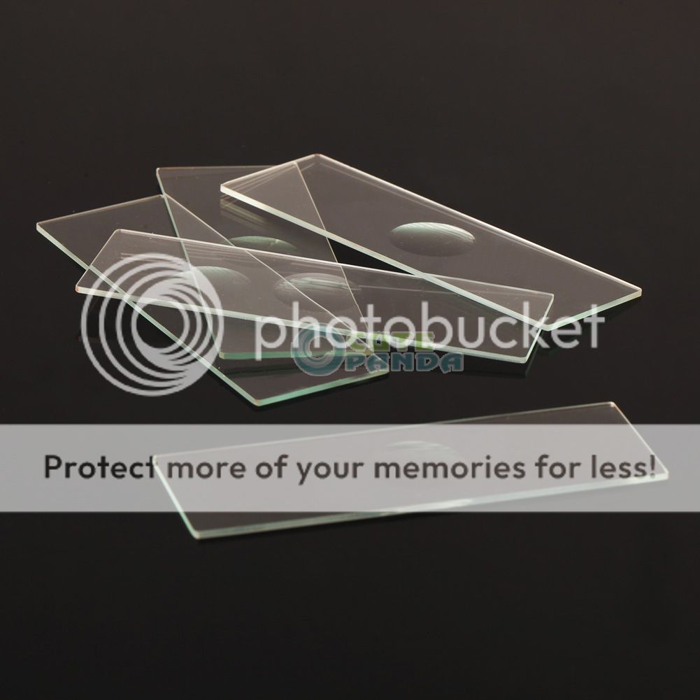 5 x single concave 7103 microscope micro slides glass 25.4x76.2mm clear