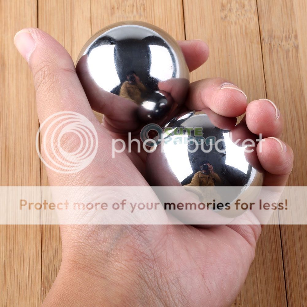 Baoding Balls Chinese Health Exercise Hand Stress Relief Feng Shui