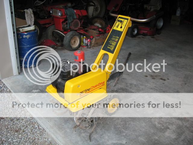 Picked up my rototiller the other day