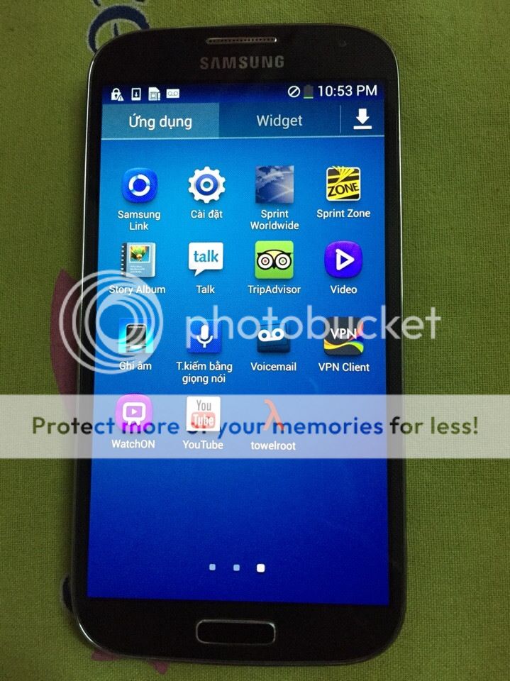 S4 black và S5 white SPrint đã unlock like new 99,999 gia re