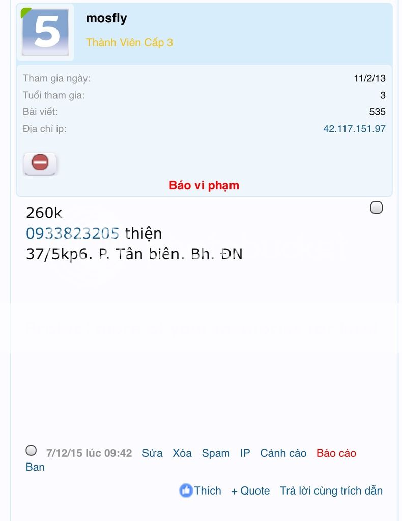 Blacklist 260 vào sàn đấu giá - 1